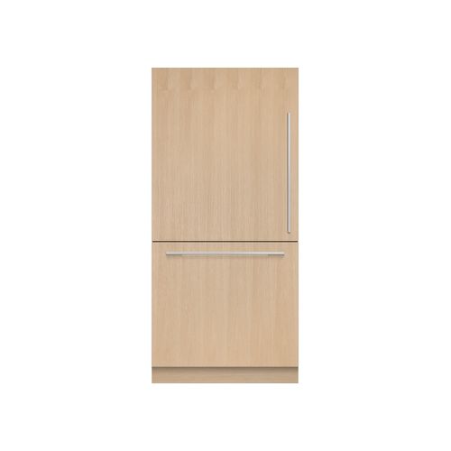 Integrated Refrigerator Freezer, 90.6cm, Ice, Left Hinge