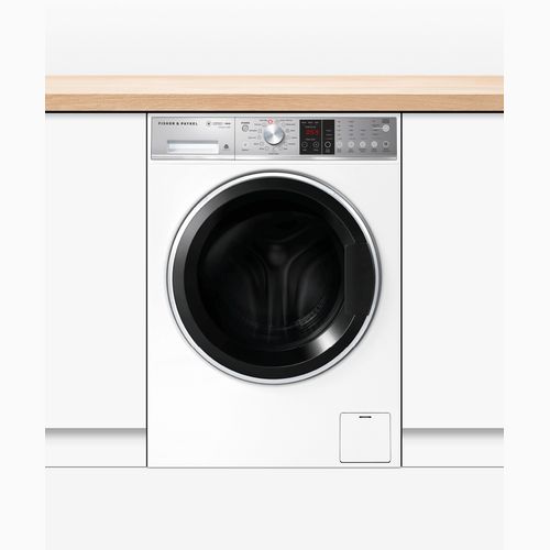 Front Loader Washing Machine, 10kg, Steam Care, White