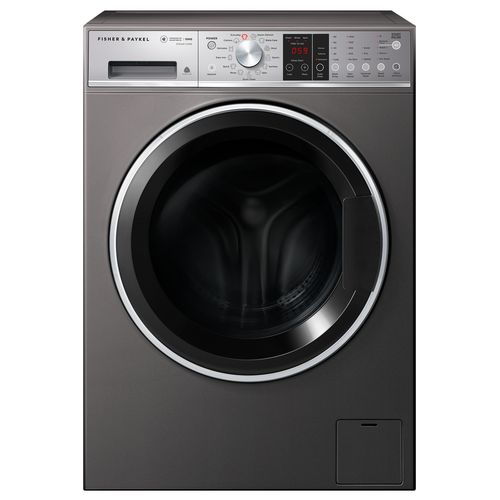 Front Loader Washing Machine, 10kg, Steam Care, Graphite