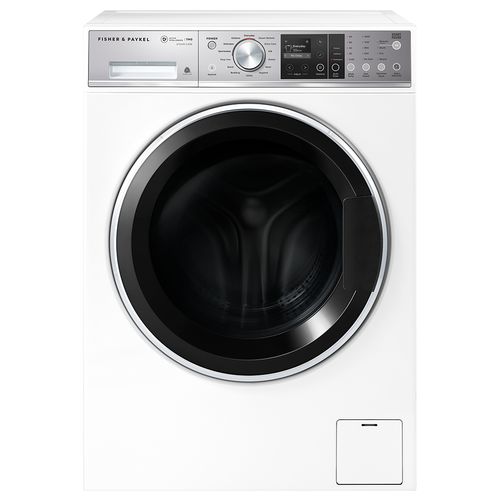 White Front Loader Washing Machine, 11kg, ActiveIntelligence, Steam Care