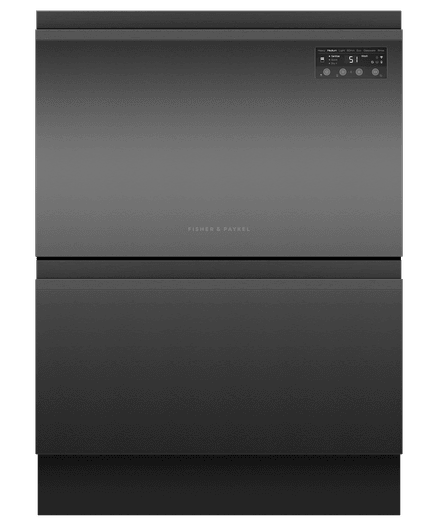 Built-under Double DishDrawer Dishwasher, Sanitise