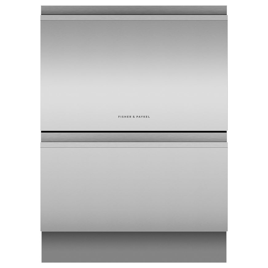 Stainless Steel Built-under Double DishDrawer Dishwasher, Sanitise