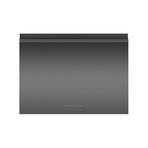Built-under Single DishDrawer Dishwasher, Tall, Sanitise, Black Stainless Steel