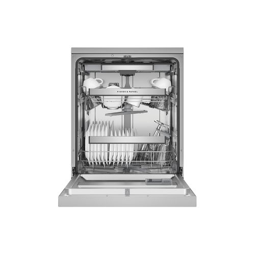 Stainless Steel Freestanding Dishwasher, Sanitise