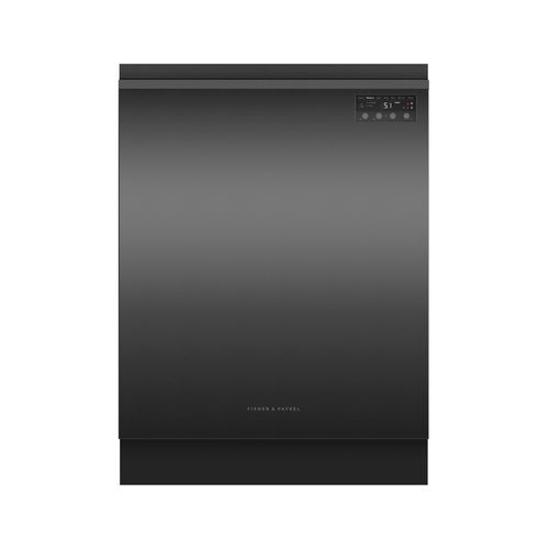 Built-under Dishwasher, Sanitise, Black Stainless Steel