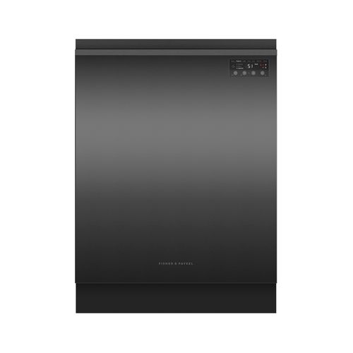 Black Stainless Steel Built-under Dishwasher, Sanitise