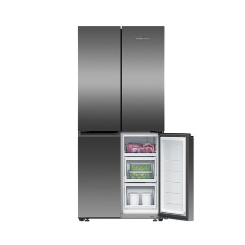 Freestanding Quad Door Refrigerator Freezer, 79cm, 498L