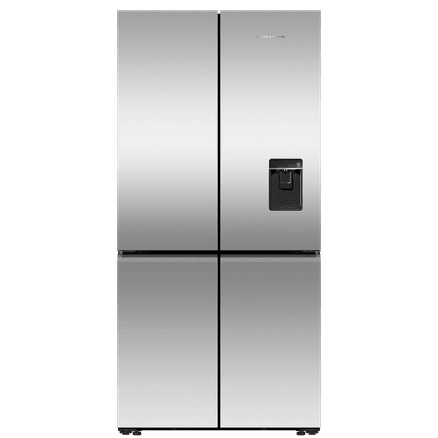 Freestanding Quad Door Refrigerator Freezer, 90.5cm, 69