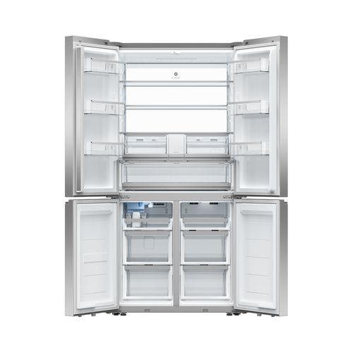 Freestanding Quad Door Refrigerator Freezer, 90.5cm, 69