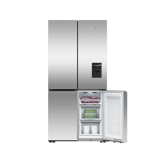 Freestanding Quad Door Refrigerator Freezer, 90.5cm, 69