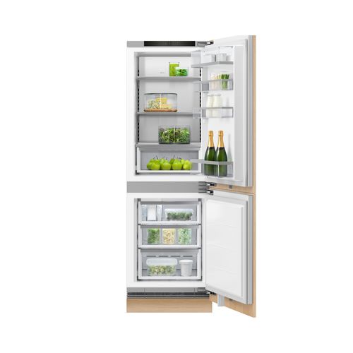 Integrated Refrigerator Freezer, 60cm, Ice & Water