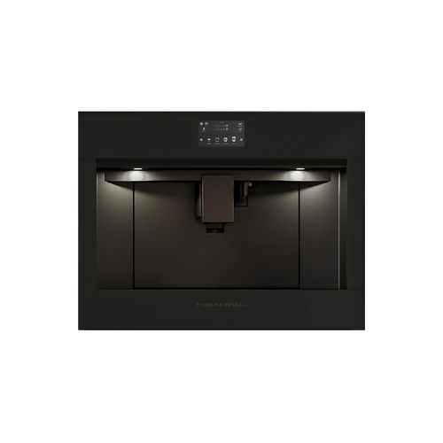Built-in Coffee Maker, 60cm, Black Glass
