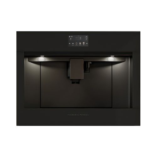 Built-in Coffee Maker, 60cm, Black Glass
