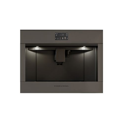 Built-in Coffee Maker, 60cm, Grey Glass