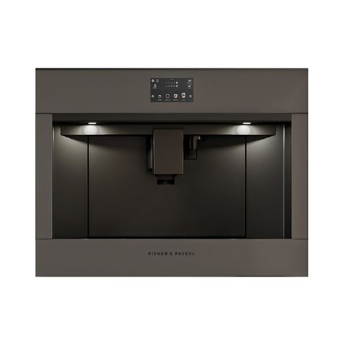 Built-in Coffee Maker, 60cm, Grey Glass