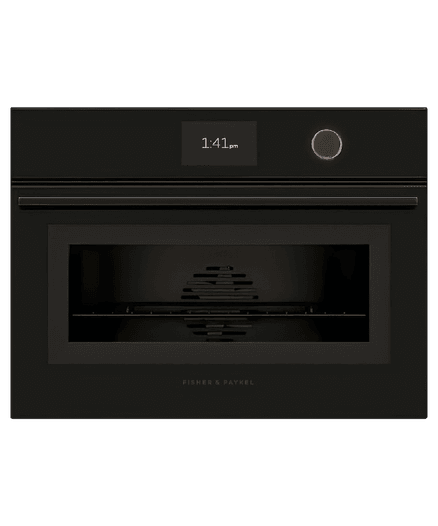 Black Glass Combination Steam Oven, 60cm, 23 Function