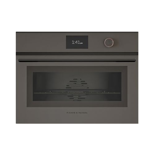 Grey Glass Combination Steam Oven, 60cm, 23 Function