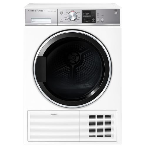 Heat Pump Dryer, White, 9kg