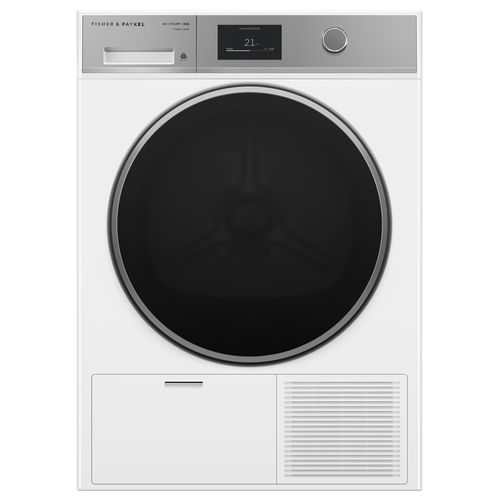 Heat Pump Dryer, 9kg, Steam Care, White