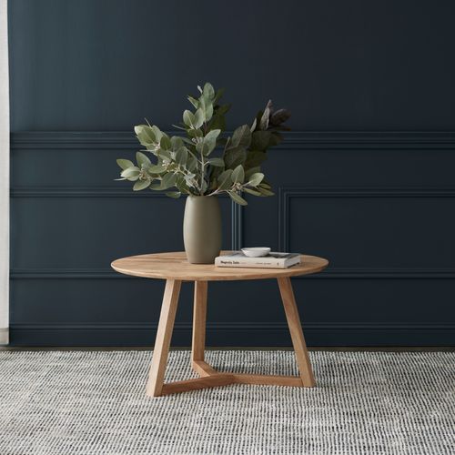 Franki Round Hardwood Coffee Table | Natural
