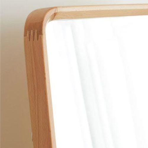 Free Standing Mirror With Solid Beech Frame