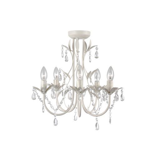 Harmony | Leaf Chandelier - White