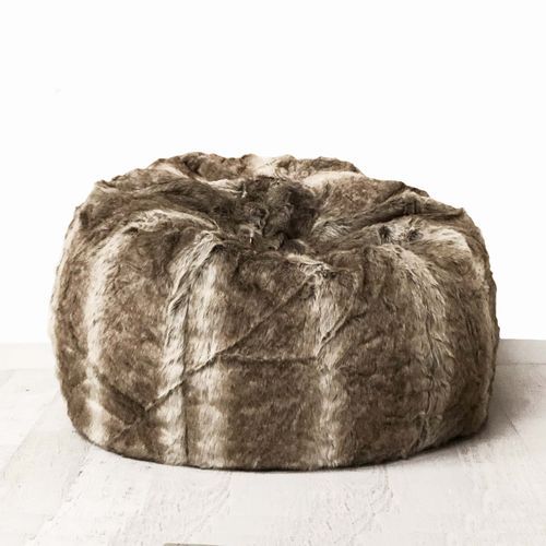 Fur Bean Bag - Palomino