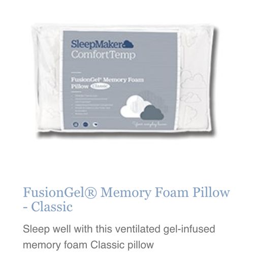 Fusion Gel Classic Memory Foam Pillow