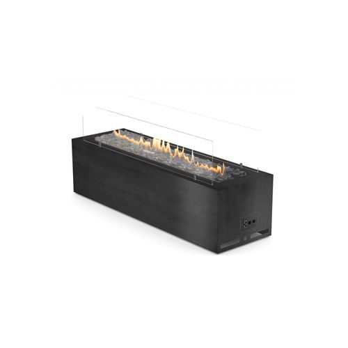 Planika Galio Black Linear Manual Gas Pit Fire
