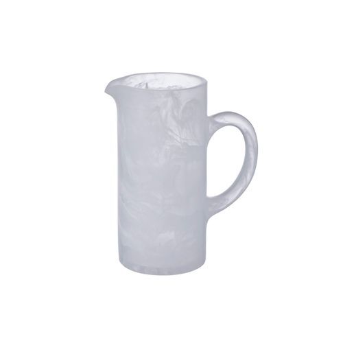 White Resin Serving Pitcher