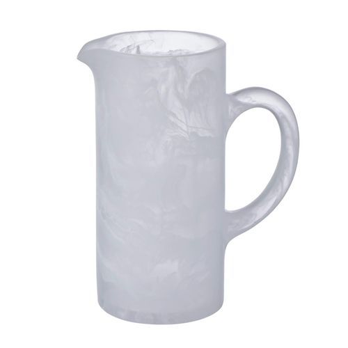 White Resin Serving Pitcher