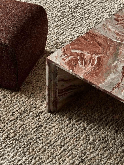 Soren Liv Tepih Boucle Floor Rug - Silver