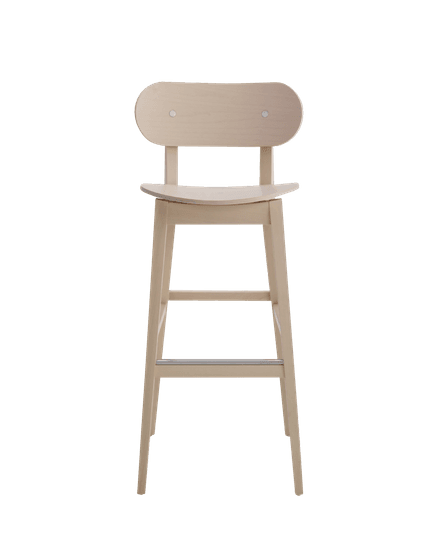 Gradisca Stool with Backrest
