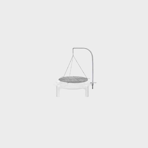 ALFRED RIESS Fire Pit Grill Grates Hanging - Large (for Stromboli)