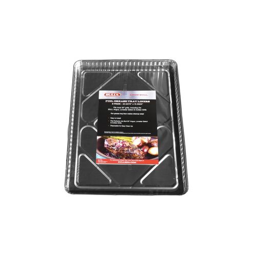 24" Grill Grease Tray Liner - 3 Pack Poly Bag