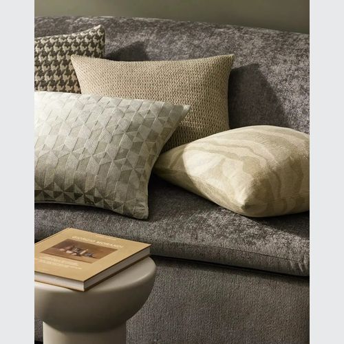 Weave Home Marina Cushion - Laurel | Woven Geometric