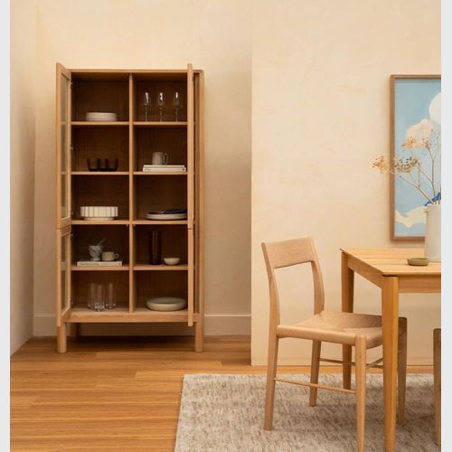 Groove Display Cabinet