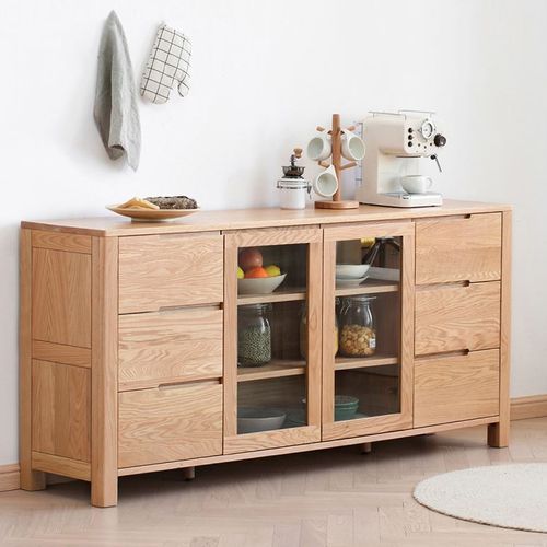 Humbie Natural Solid Oak Extra Large Sideboard