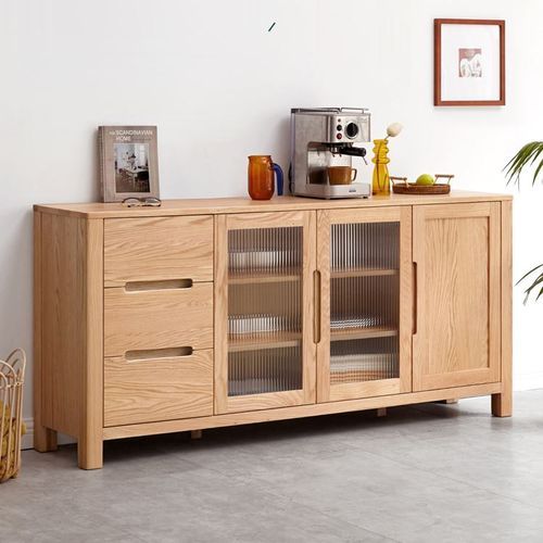 Humbie Natural Solid Oak Extra Large Sideboard