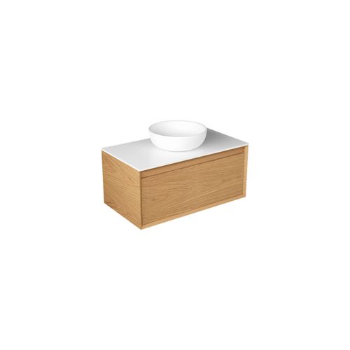Edge Largo 900 Single Drawer Wall Hung Vanity - 6 Colours