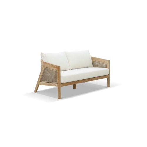 Kubu 4pc Rope Outdoor Lounge Setting - 2 Seater