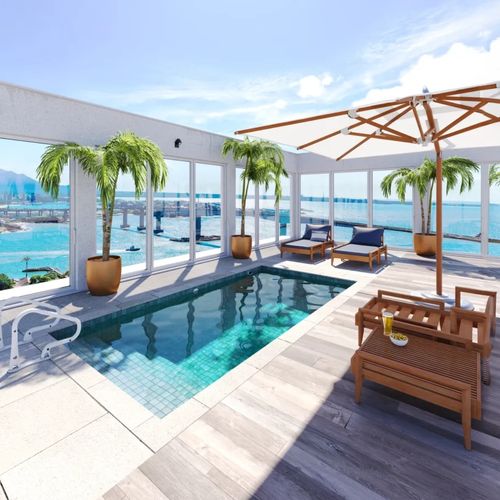 Igui plunge pool