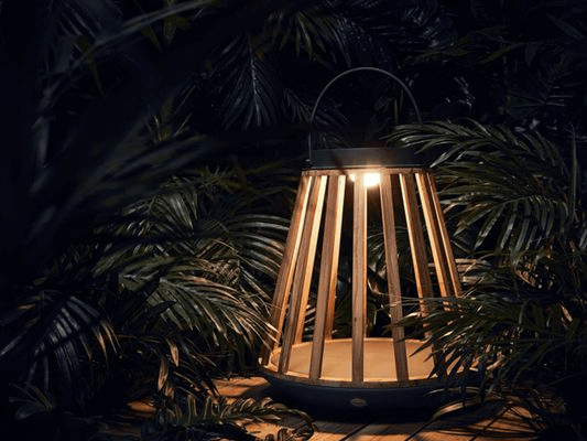 Kate with Jill Outdoor Solar Lamp and Stand - Medium