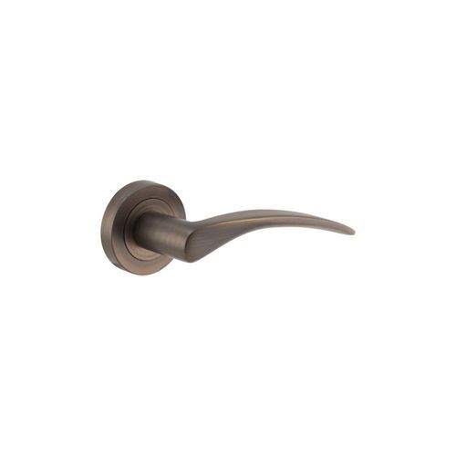 Oxford Door Lever Round Rose
