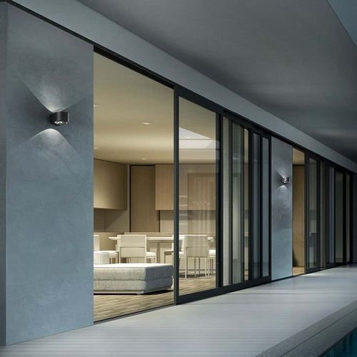 Lens Outdoor Wall Light