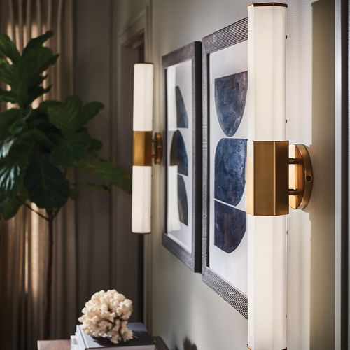 Facet Dual Wall Light