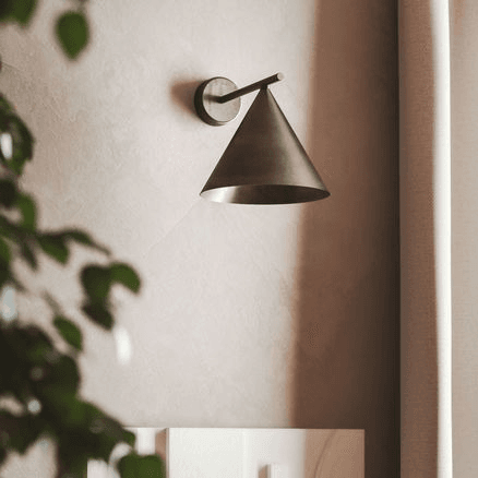 Cone Straight Wall Light