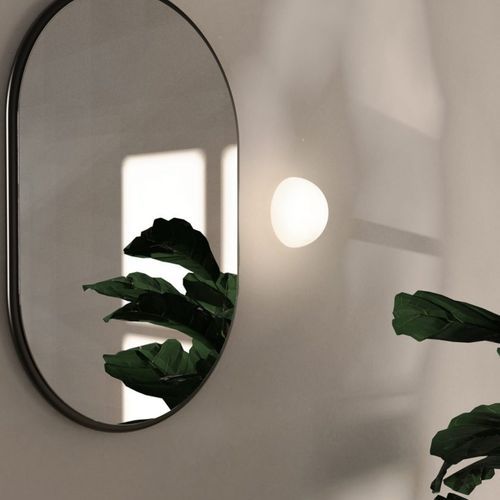Orb Dome Mirror Wall Light