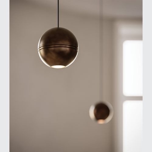 Groove Cluster Pendant Light