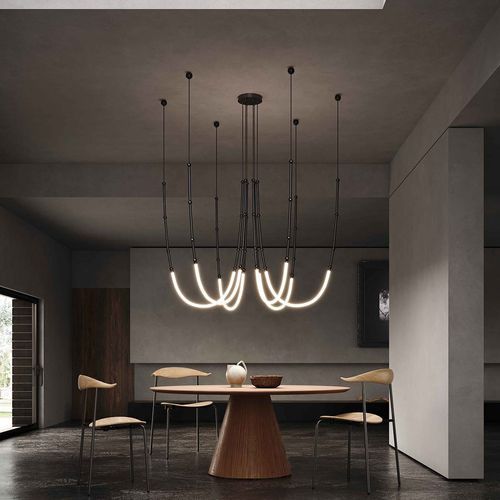 Leda 6lt Pendant Light